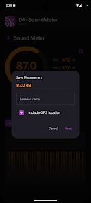 DR-SoundMeter  Screenshot 3