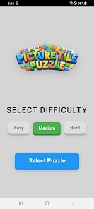 Picture Tile Puzzle  Screenshot 1