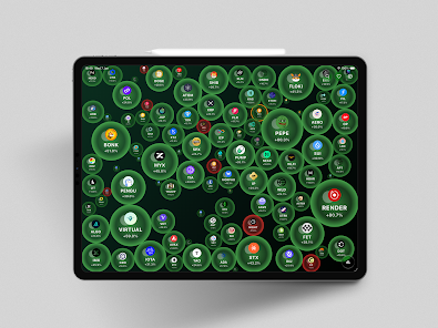 Crypto Bubbles: Market Heatmap  Screenshot 8