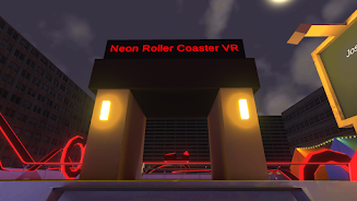 Neon Roller Coaster VR  Screenshot 1