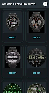 T-Rex 3 Pro 48mm Watch Faces  Screenshot 3