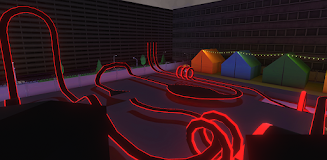 Neon Roller Coaster VR  Screenshot 3