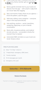 SeniorSafe: Family Care  Screenshot 3