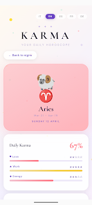 KARMA – Daily Horoscope  Screenshot 4