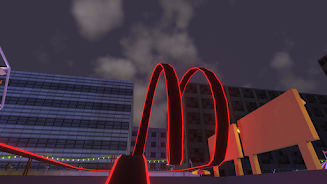 Neon Roller Coaster VR  Screenshot 8