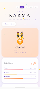 KARMA – Daily Horoscope  Screenshot 3