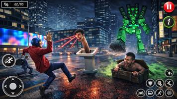 Toilet Monster-Toilet War 3D  Screenshot 4