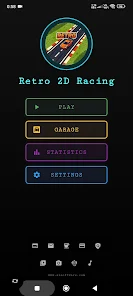 Retro 2D Car Racing  Screenshot 2