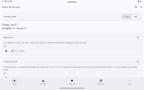 Birthday Verse Evangelism  Screenshot 4