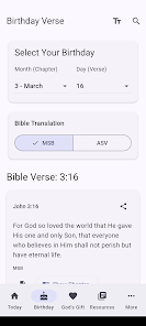 Birthday Verse Evangelism  Screenshot 1