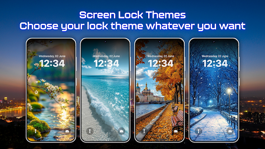 Zipper Lock Screen  Screenshot 7