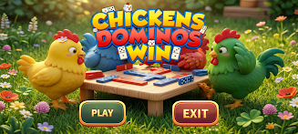 Chickens Dominos Win  Screenshot 2