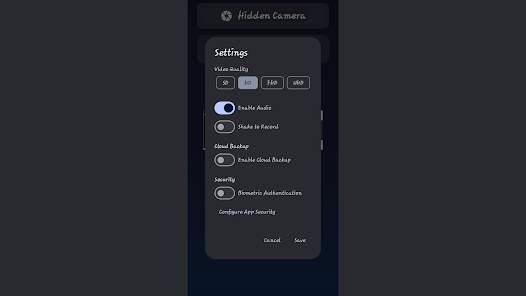Background Video Recording  Screenshot 5