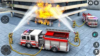 Fire Truck Sim Rescue Games 3D  Screenshot 3