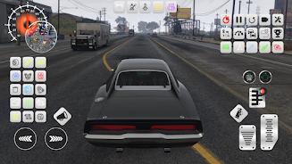 Muscle Dodge Car: Charger R/T  Screenshot 2