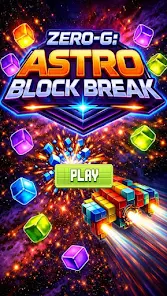Zero-G: Astro Block Break  Screenshot 1