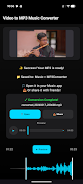 Video to MP3 Music Converter  Screenshot 3