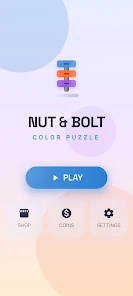 Nut & Bolt Sort: Color Puzzle  Screenshot 1