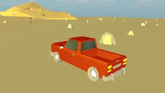Desert Pickup Truck Drive  Screenshot 3