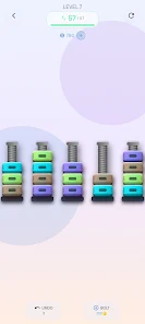 Nut & Bolt Sort: Color Puzzle  Screenshot 3