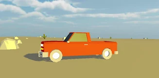 Desert Pickup Truck Drive  Screenshot 2