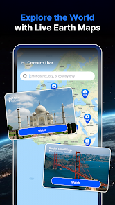 3D Live Earth Map: GPS Tracker  Screenshot 2
