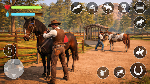 Horse Family Rider Animal Game  Screenshot 3