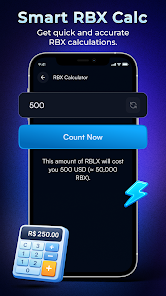 Robox Counter : RBX Calc  Screenshot 2