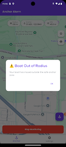 Mooring Alarm  Screenshot 2
