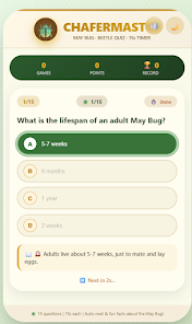 Chafer Master: May Bug Quiz  Screenshot 2