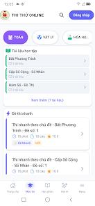Thi Thử Online  Screenshot 2