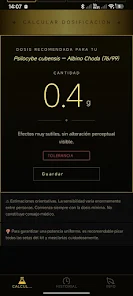 Magic Mushroom Dose Calculator  Screenshot 1