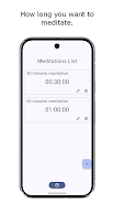 Simple Meditation App  Screenshot 1