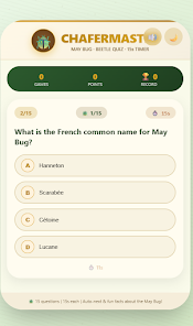Chafer Master: May Bug Quiz  Screenshot 3