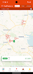 Fuelfinder.ie  Screenshot 1