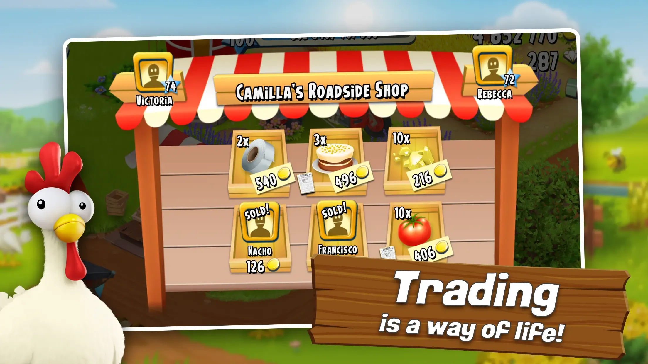 Hay Day (Unlimited Money) Screenshot 2