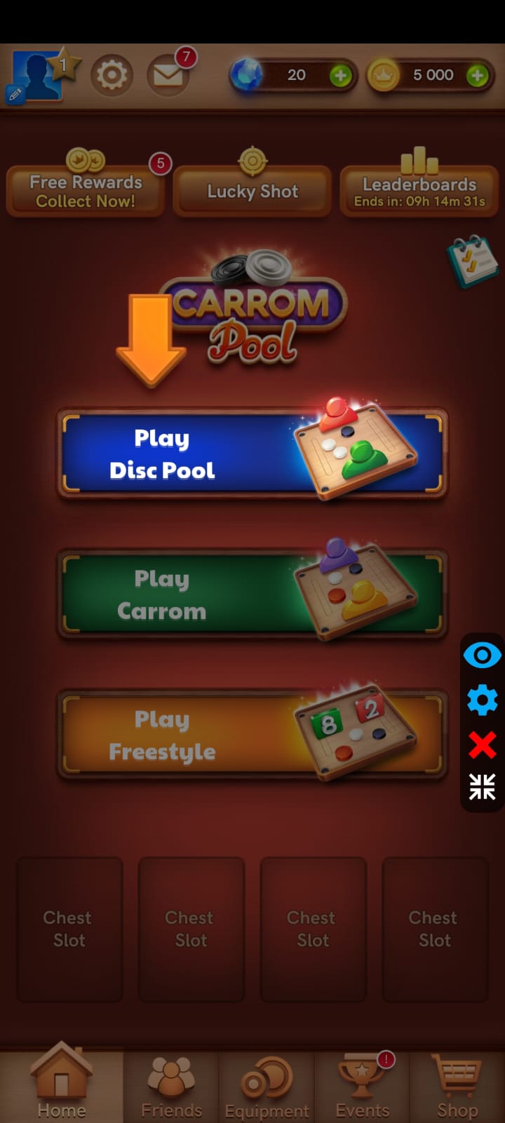 Aim Carrom Screenshot 3