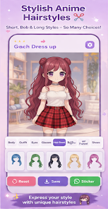 Anime Dress Up Game For Girls Screenshot 3