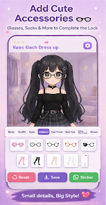 Anime Dress Up Game For Girls Screenshot 2