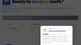 MathsNaviQ Screenshot 2