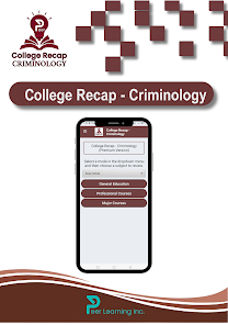 College Recap for Criminology Screenshot 1
