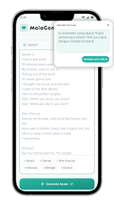 MeloGen - AI Music Generator Screenshot 2
