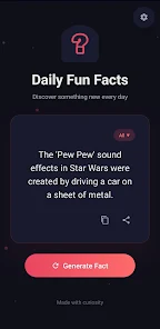 FunFacts  Screenshot 1
