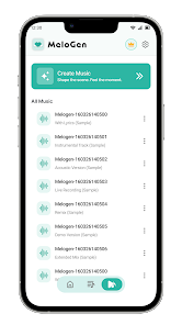 MeloGen - AI Music Generator Screenshot 1