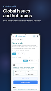 Kiolix Pulse - Global Trends Screenshot 2