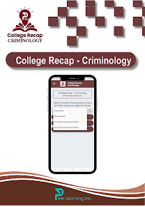 College Recap for Criminology Screenshot 2
