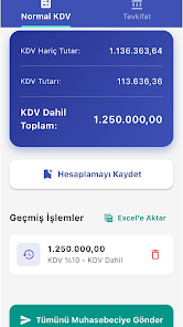 KDV ve Tevkifat Screenshot 2