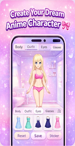 Anime Dress Up Game For Girls Screenshot 1