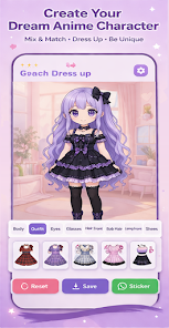 Anime Dress Up Game For Girls Screenshot 6