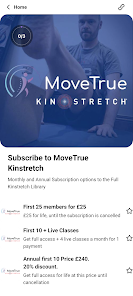 MoveTrue Kinstretch Screenshot 1